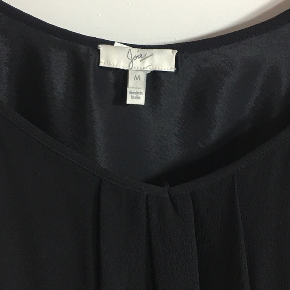 DONATED! JOIE Sequin Top M Black Spaghetti Strap EUC! - Picture 4 of 8